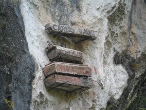 hanging coffins